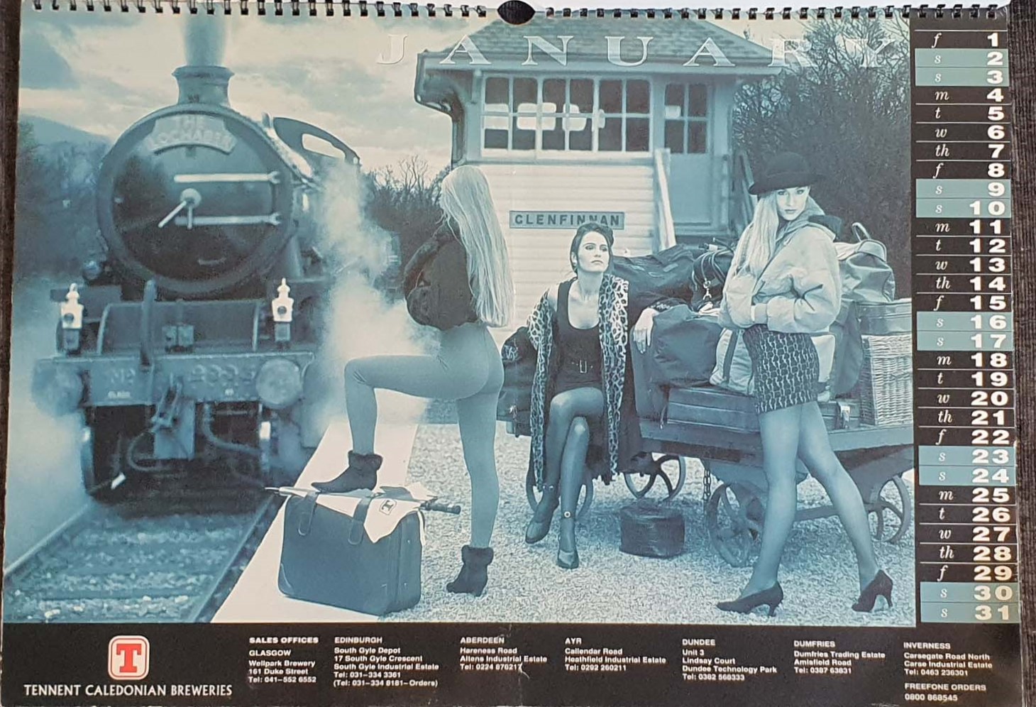 19 Tennents Calendar 1993